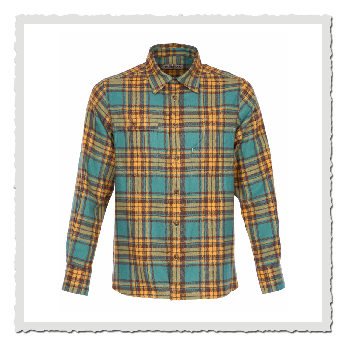 1937 Roamer Shirt Alaska Green